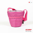 カップホルダー コーヒー 保冷バッグ おしゃれ 持ち運び コンパクト コンビニコーヒー 洗える 【 Ecorip 保冷 ドリンクカップホルダー PK 】 折りた...