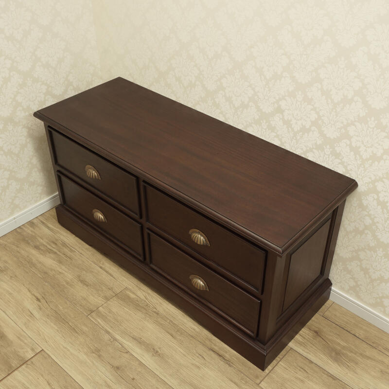 【取っ手が選べる】マホガニー 収納 幅108c...の紹介画像2