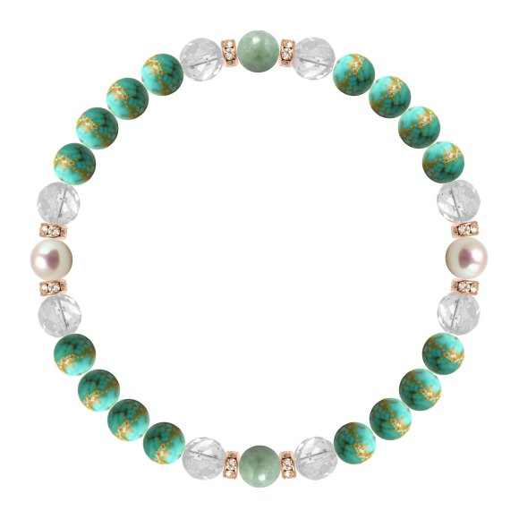 パワーストーン ブレスレット アコヤ真珠・翡翠 天然石 魔除け・厄除け 誕生石 12月 人間関係 仕事運 5月 願望成就 誕生日 プレゼント