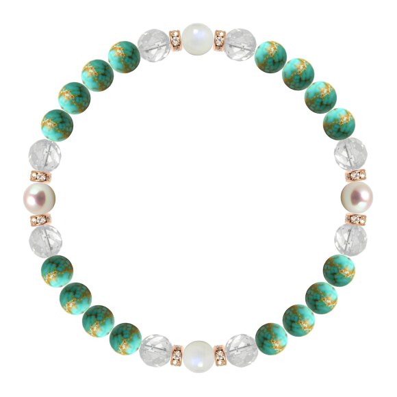 パワーストーン ブレスレット アコヤ真珠・ブルームーンストーン 天然石 魔除け・厄除け 誕生石 12月 人間関係 恋人・夫婦円満 縁結び 6月 誕生日 プレゼント