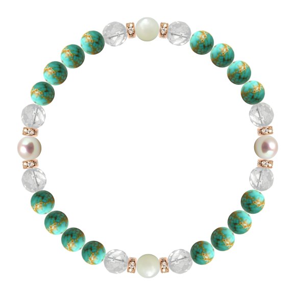 パワーストーン ブレスレット アコヤ真珠・マザーオブパール 天然石 魔除け・厄除け 誕生石 12月 人間関係 安産・子宝 癒し 誕生日 プレゼント