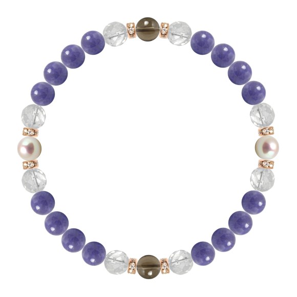 パワーストーン ブレスレット アコヤ真珠・スモーキークォーツ 天然石 仕事運 誕生石 12月 願望成就 魔除け・厄除け 誕生日 プレゼント