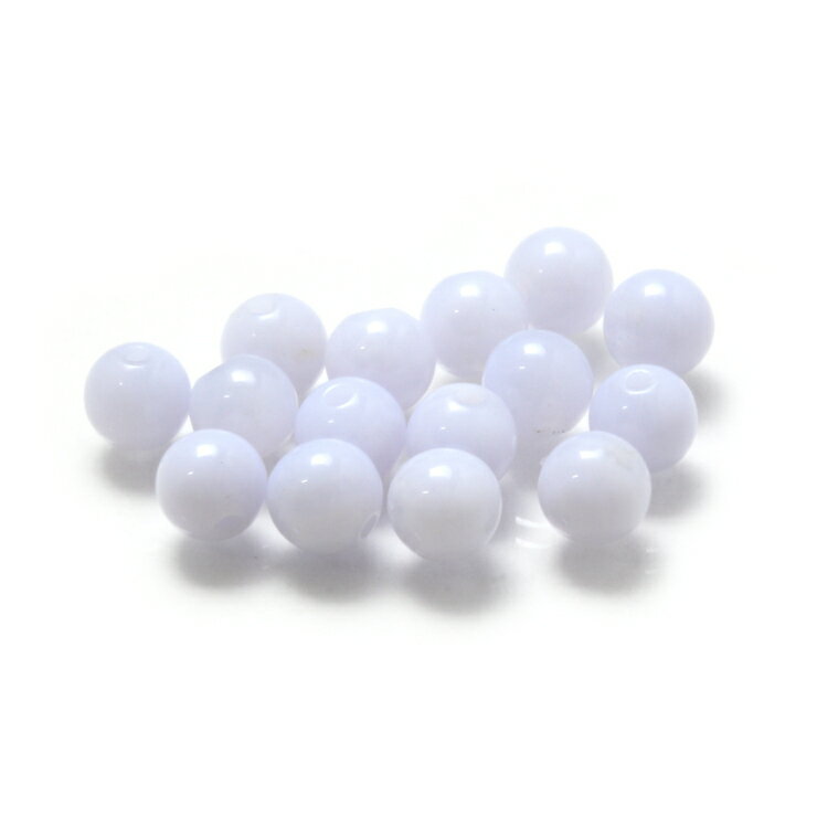 【1粒売り ビーズ】ブルーレースアゲート 4mm 運気 ふたご座 素材 パーツ 人間関係 癒し 天然石 粒売り おとめ座 星座石 誕生石 パワーストーン バラ売り ブレスレット 手作り 材料 ハンドメイドパーツ 丸玉 粒
