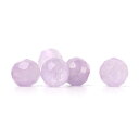 【1粒売り ビーズ】ラベンダーアメジスト 64面カット 6mm 2月 運気 恋愛成就 結婚運 素材 パーツ うお座 パープル いて座 天然石 星座石 誕生石 パ...