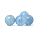【1粒売り/ビーズ】サンタマリアアクアマリン 8mm ブルー やぎ座 縁結び 運気 ふたご座 最高品質 厳選 3月 結婚運 素材 パーツ サンタマリア アクアマリン 天然石 星座石 誕生石 パワーストーン バラ売り ハンドメイドパーツ