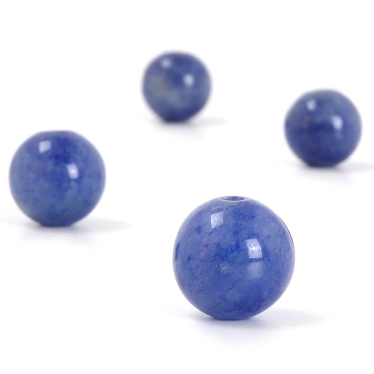 【1粒売り ビーズ】ブルーアベンチュリン 6mm ブルー アベンチュリン 運気 素材 パーツ 癒し 天然石 粒売り パワーストーン バラ売り 丸玉 粒