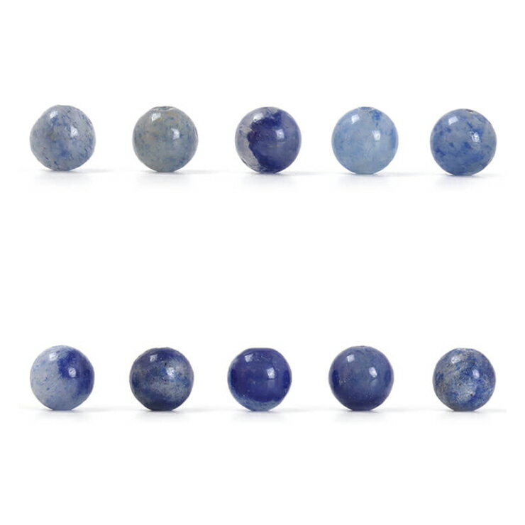 【1粒売り ビーズ】ブルーアベンチュリン 6mm ブルー アベンチュリン 運気 素材 パーツ 癒し 天然石 粒売り パワーストーン バラ売り 丸玉 粒