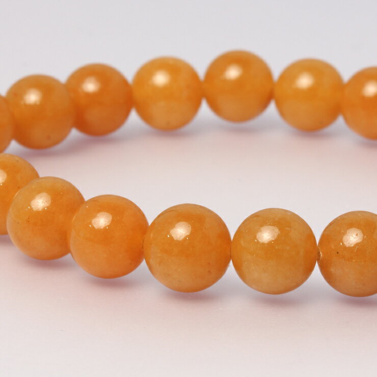 オレンジアベンチュリン 8mm シンプル ブレスレット/ 運気 性別 恋愛成就 メンズ オレンジ アベンチュリン 癒し シンプル