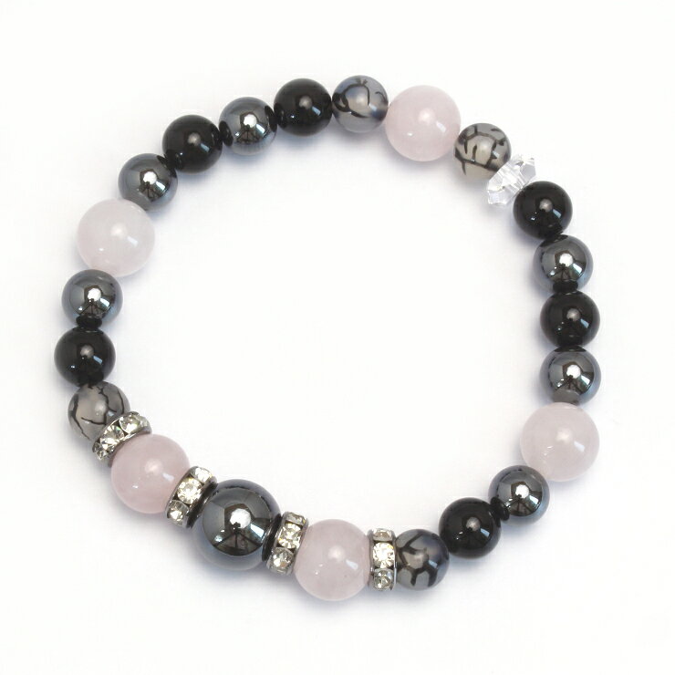 10月 ローズクォーツ ブレスレット メンズ 4月 魔除け 厄除け ブラック ブラックオニキス 仕事運 やぎ座 デザイン ドラゴンアゲート 縁結び 運気 ふたご座 性別 グレー 星座石 誕生石 ローズクォーツ ブレスレット