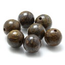 お買い物マラソン限定最大2,000円OFF 【1粒売り/ビーズ】ブロンザイト 8mm/ ブラウン 仕事運 運気 素材 パーツ 人間関係 天然石 パワーストーン バラ売り ブレスレット 手作り 材料 ハンドメイドパーツ