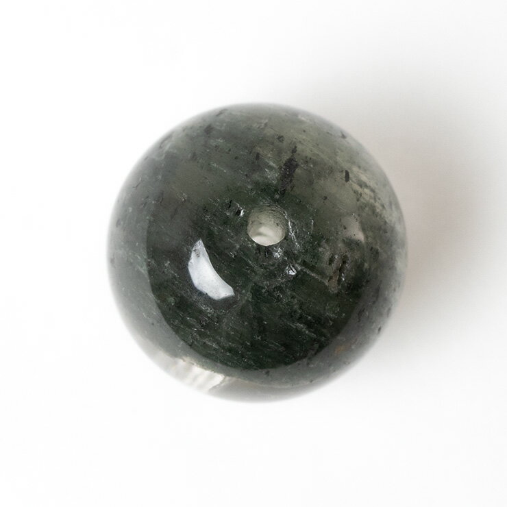 天然のガーデニング【一点もの】ガーデンクォーツ グリーン 12mm/ 運気 健康 最高品質 厳選 素材 パーツ 金運 天然石 パワーストーン バラ売り ブレスレット 手作り 材料 ハンドメイドパーツ