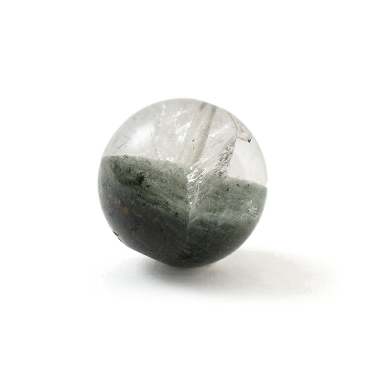 天然のガーデニング【一点もの】ガーデンクォーツ グリーン 12mm/ 運気 健康 最高品質 厳選 素材 パー..