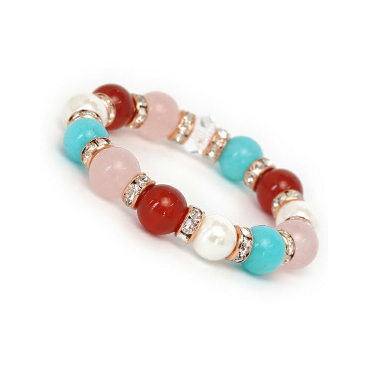 【キッズ】カーネリアン アマゾナイト ミニ ブレスレット 4月 安産 子宝 仕事運 デザイン 縁結び 運気 グリーン 7月 キッズブレス しし座 恋愛成就 10月 ピンク 星座石 誕生石 カーネリアン ブレスレット