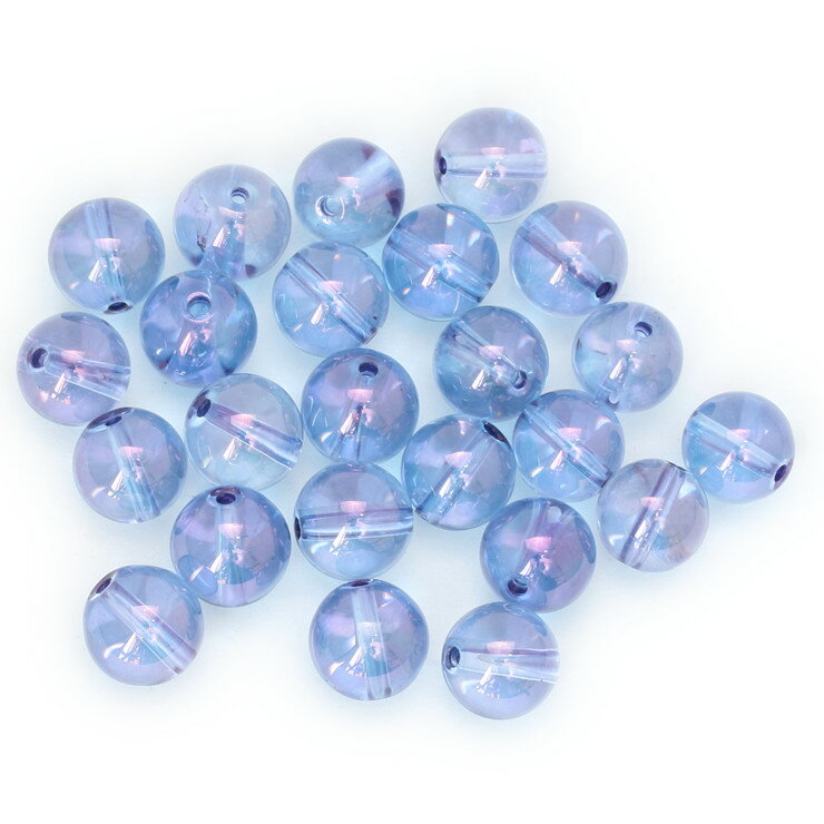 【1粒売り ビーズ】コスモオーラ 10mm 仕事運 運気 素材 パーツ パープル 人間関係 天然石 パワーストーン バラ売り 丸玉 粒