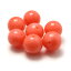 【1粒売り/ビーズ】ピンクコーラル 染色 8mm/ 安産 子宝 かに座 運気 3月 素材 パーツ 癒し 天然石 星座石 誕生石 パワーストーン バラ売り ブレスレット 手作り 材料 ハンドメイドパーツ 140円