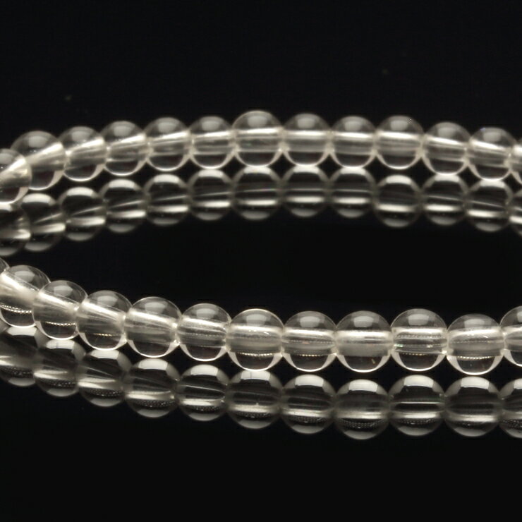 ブラジル クリスタル 4mm シンプル ブレス...の紹介画像2