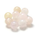 【1粒売り/ビーズ】モルガナイト 6mm/ 4月 家庭円満 運気 結婚運 素材 パーツ ピンク 天然石 パワーストーン バラ売り ブレスレット 手作り 材料 ハ...