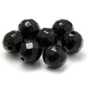 お買い物マラソン限定最大2,000円OFF 【1粒売り ビーズ】ブラックオニキス 64面カット 8mm 魔除け 厄除け やぎ座 運気 素材 パーツ 天然石 星座石 誕生石 パワーストーン バラ売り ブレスレット 手作り 材料 ハンドメイドパーツ 丸玉 粒