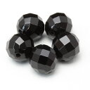 お買い物マラソン限定最大2,000円OFF 【1粒売り/ビーズ】ブラックオニキス 64面カット 10mm/ 魔除け 厄除け やぎ座 運気 素材 パーツ 天然石 星座石 誕生石 パワーストーン バラ売り ブレスレット 手作り 材料 ハンドメイドパーツ