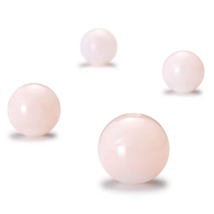 【1粒売り/ビーズ】ピンクオパール 8mm/ 縁結び 運気 素材 パーツ 10月 癒し さそ...