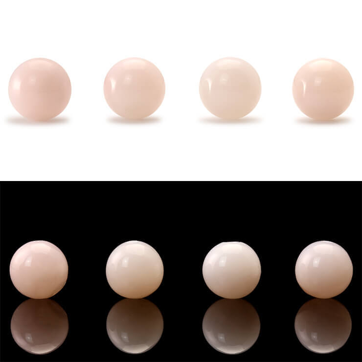 【1粒売り/ビーズ】ピンクオパール 8mm/ 縁結び 運気 素材 パーツ 10月 癒し さそ...
