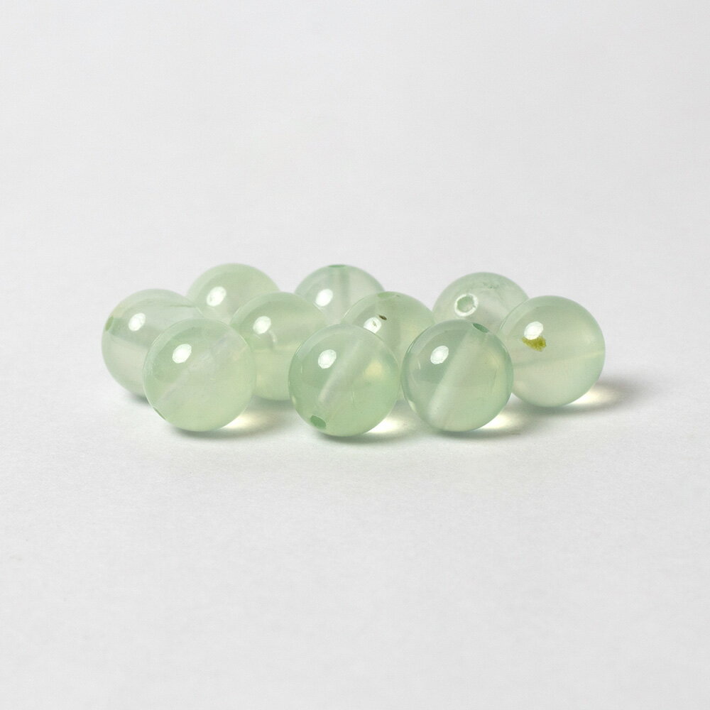 【1粒売り ビーズ】プレナイト 8mm/ 仕事...の紹介画像2