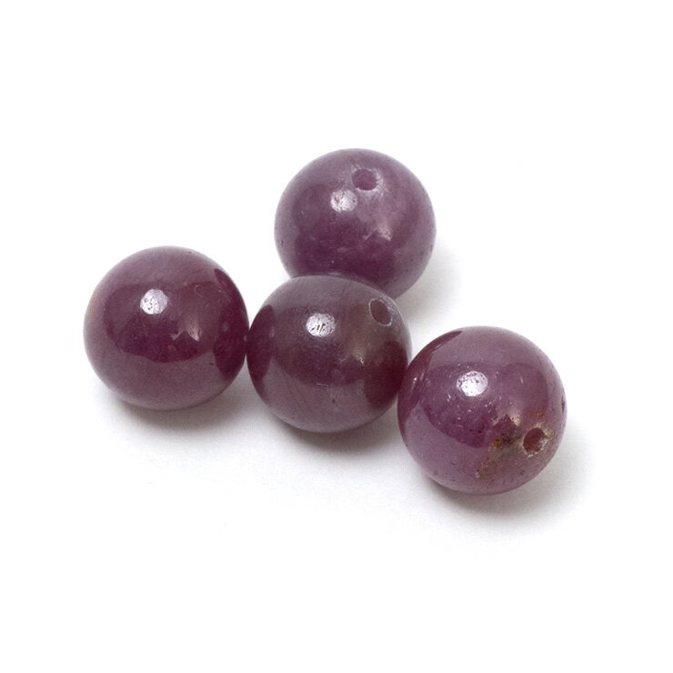 【パック】ルビー 4粒セット 天然石