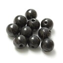 【1粒売り/ビーズ】シュンガイト 6mm/ ブラック 運気 健康 素材 パーツ 希少 珍しい天然石 癒し 天然石 パワーストーン バラ売り ブレスレット 手作り...