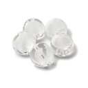 【1粒売り/ビーズ】四神 クリスタル 玄武 10mm/ 仕事運 彫刻 運気 素材 パーツ 金運 天然石 粒売り ホワイト パワーストーン バラ売り ブレスレット 手作り 材料 ハンドメイドパーツ