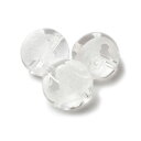 【1粒売り/ビーズ】四神 クリスタル 玄武 12mm/ 仕事運 彫刻 運気 素材 パーツ 金運 天然石 粒売り ホワイト パワーストーン バラ売り ブレスレット 手作り 材料 ハンドメイドパーツ