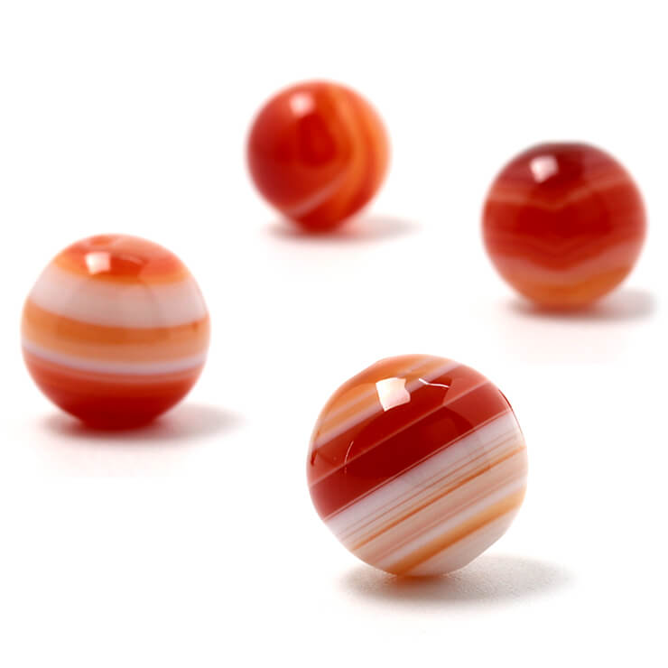 【1粒売り/ビーズ】サードオニキス 6mm/ 8月 恋人 夫婦円満 運気 結婚運 素材 パーツ オレンジ レッド 天然石 粒売り おとめ座 星座石 誕生石 パワーストーン バラ売り ブレスレット 手作り 材料 ハンドメイドパーツ