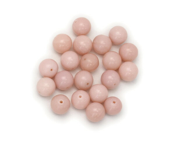 【1粒売り/ビーズ】ソープストーン 10mm/ 運気 素材 パーツ ピンク 人間関係 癒し 天然石 パワーストーン バラ売り ブレスレット 手作り 材料 ハンドメイドパーツ