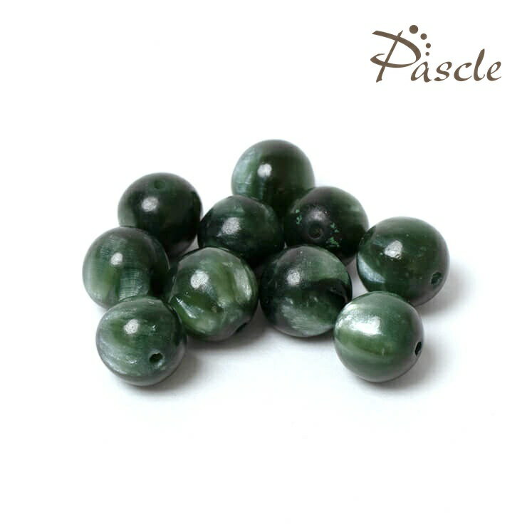 【粒売り/バラ売り】セラフィナイト 6mm/ 運気 グリーン 素材 パーツ 人間関係 癒し 天然石