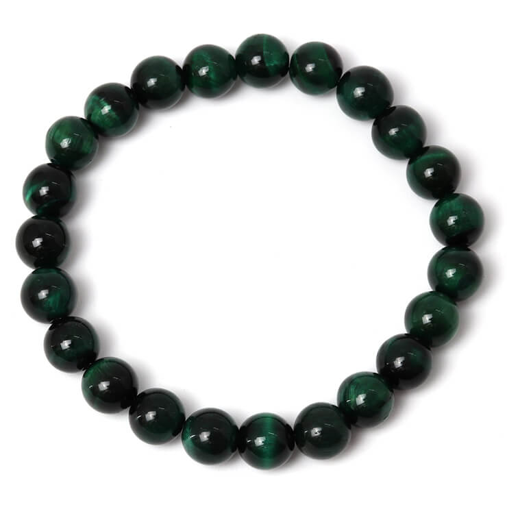 グリーンタイガーアイ 8mm シンプル ブレスレット 仕事運 運気 性別 メンズ 金運 シンプル タイガーアイ ブレスレット