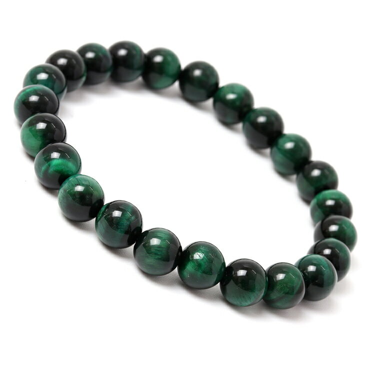 グリーンタイガーアイ 8mm シンプル ブレスレット 仕事運 運気 性別 メンズ 金運 シンプル タイガーアイ ブレスレット