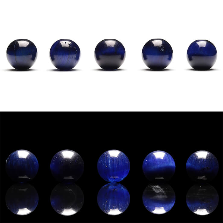 【1粒売り ビーズ】ライトブルータイガーアイ 6mm 仕事運 運気 ライト ブルータイガーアイ 素材 パーツ 金運 天然石 パワーストーン バラ売り 丸玉 粒