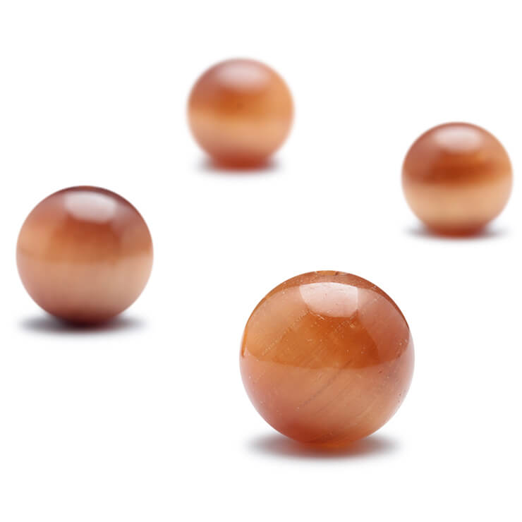 【1粒売り/ビーズ】オレンジタイガーアイ 10mm/ 仕事運 運気 素材 パーツ 金運 天然石 パワーストーン バラ売り ブレスレット 手作り 材料 ハンドメイドパーツ