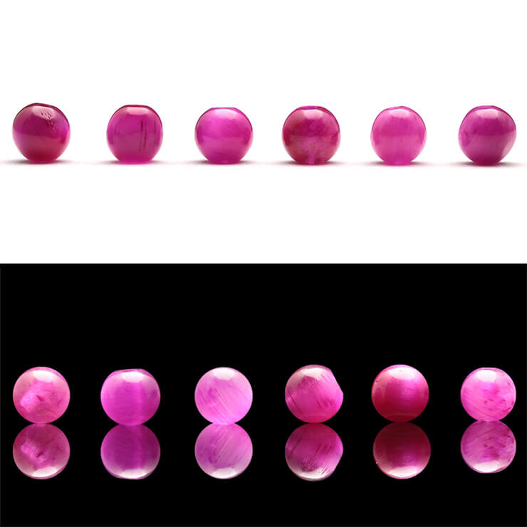 【1粒売り ビーズ】ピンクタイガーアイ 4mm...の紹介画像3