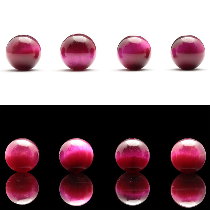 【1粒売り/ビーズ】ピンクタイガーアイ 8mm/ 仕事運 運気 素材 パーツ 金運 天然石...