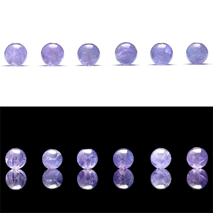 【1粒売り バラ売り】タンザナイト 4mm ブ...の紹介画像3