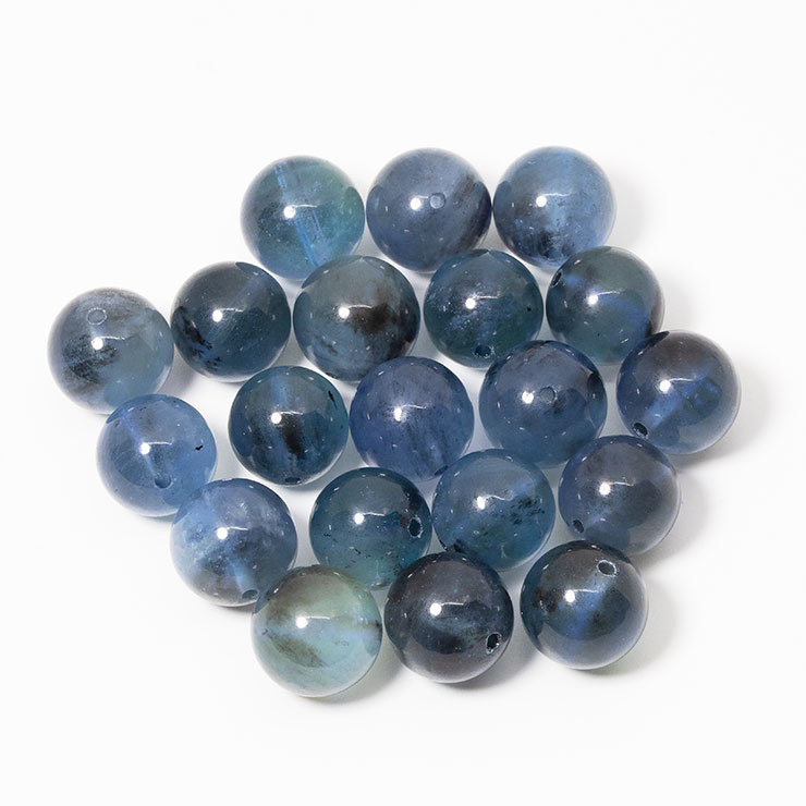 【1粒売り/ビーズ】ブラックスターアクアマリン 10mm/ ブラックスター アクアマリ...