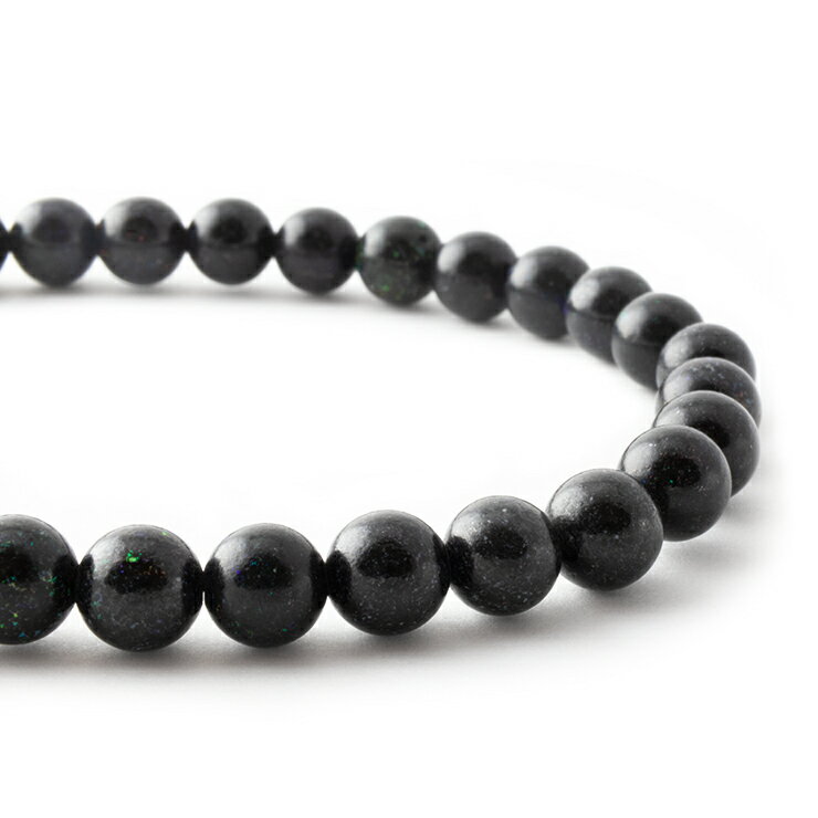 【一点もの】ブラックマトリックスオパール 6mm シンプル ブレスレット【鑑別書付き】/ 仕事運 運気 性別 メンズ 10月 さそり座 願望成就 星座石 誕生石