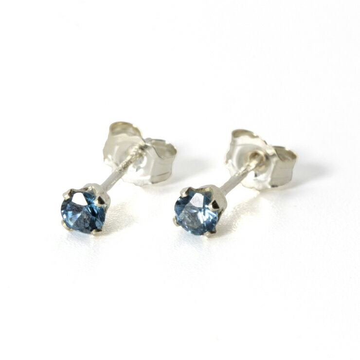 天然石ピアス ロンドンブルートパーズ パワーストーン レディース 仕事運 人間関係 運気 ふたご座 11月 ブルー 天然石 星座石 誕生石