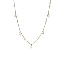 6月誕生石 K10YG 淡水パール ネックレス│Pearl Necklace