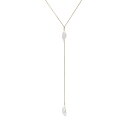 6月誕生石 K10YG 淡水パール ネックレス│Pearl Necklace