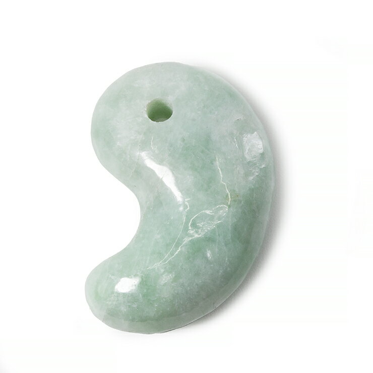 【一点もの】勾玉 糸魚川翡翠 30mm 天然石 パワーストーン 仕事運 運気 グリーン 素材 パーツ 5月 14mm以上 願望成就 おうし座 星座石 誕生石