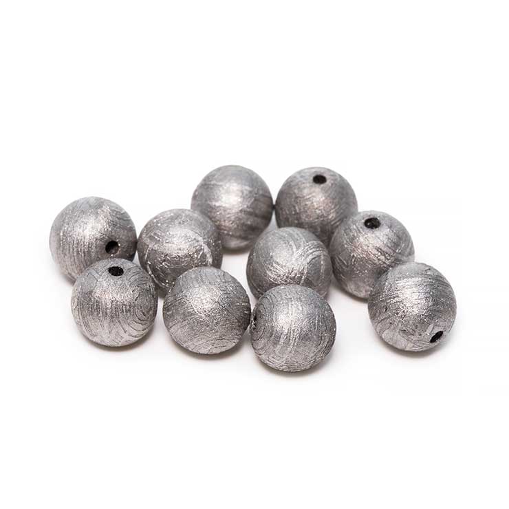 【粒売り/バラ売り】アイアンメテオライト（ムオニナルスタ隕石）6mm パワーストーン 天然石 隕石