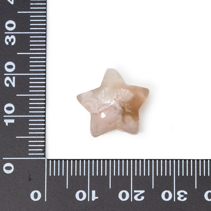 【 3個セット】桜瑪瑙 パーツ 星 さくらめのう 素材 ハンドメイド アクセサリー レディース 天然石 アクセサリー ギフト お守り
