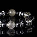 【X.G 一点もの】シルバールチルクォーツ・ブルータイガーアイ デザインブレスレット