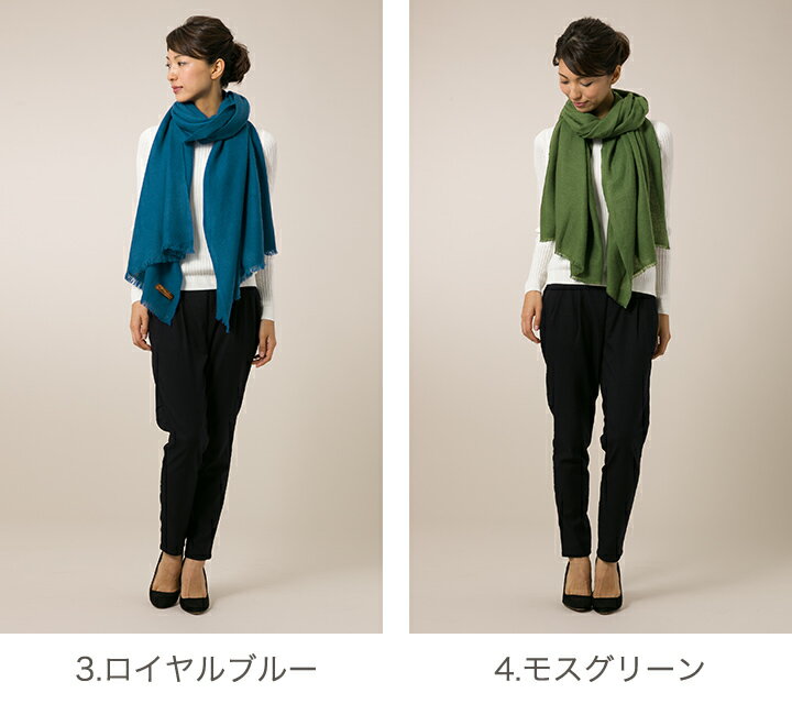 カシミヤ100% 大判 ストール [ギフト箱入] パシュミナ カシミヤ 大判ストール Cashmere Stole 大判 Pashmina Stall 秋冬 誕生日 プレゼント Gift